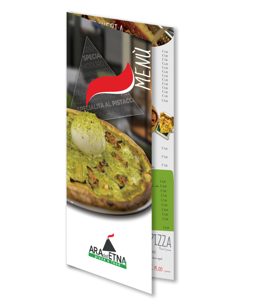 Ara dell'Etna menu